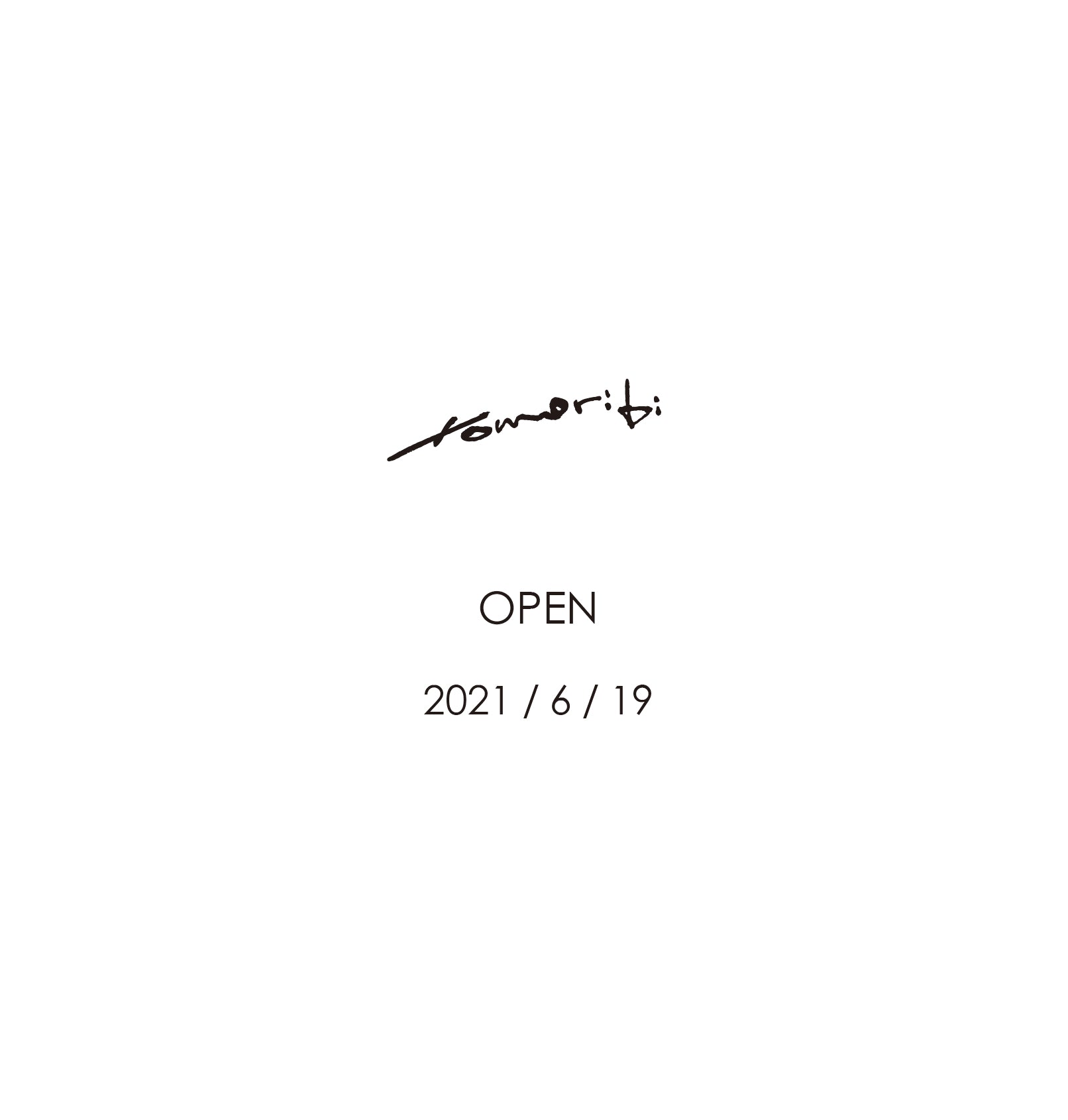 New shop "tomoribi" open