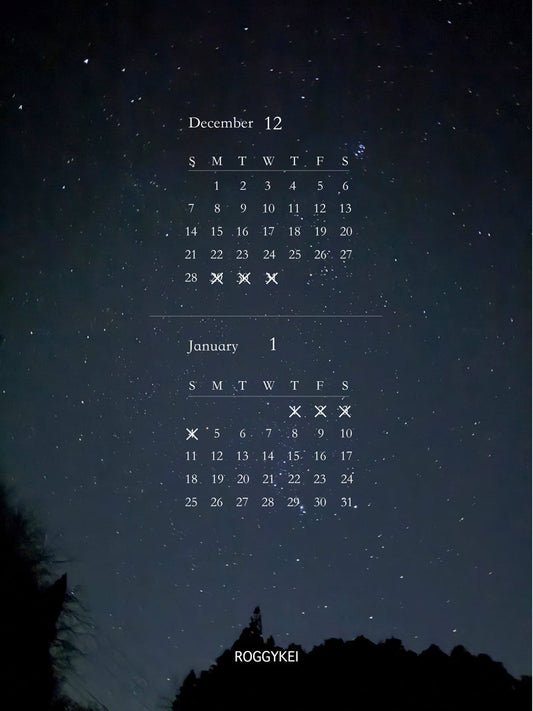 オンラインショップ年末年始の営業のお知らせ