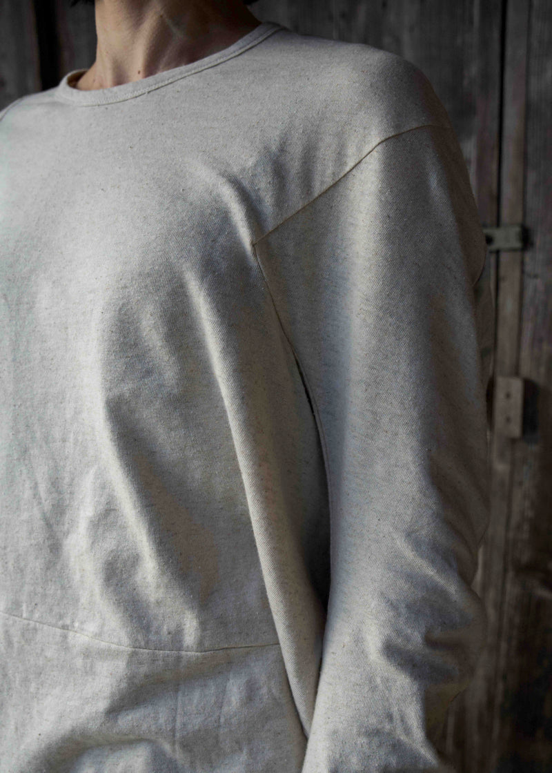 CIRCLE T-SHIRT L/S IVORY