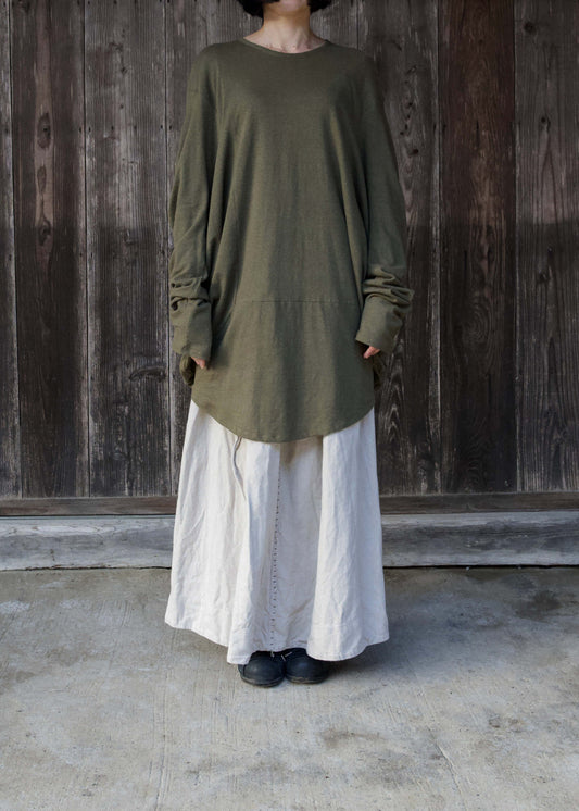 CIRCLE T-SHIRT L/S KHAKI