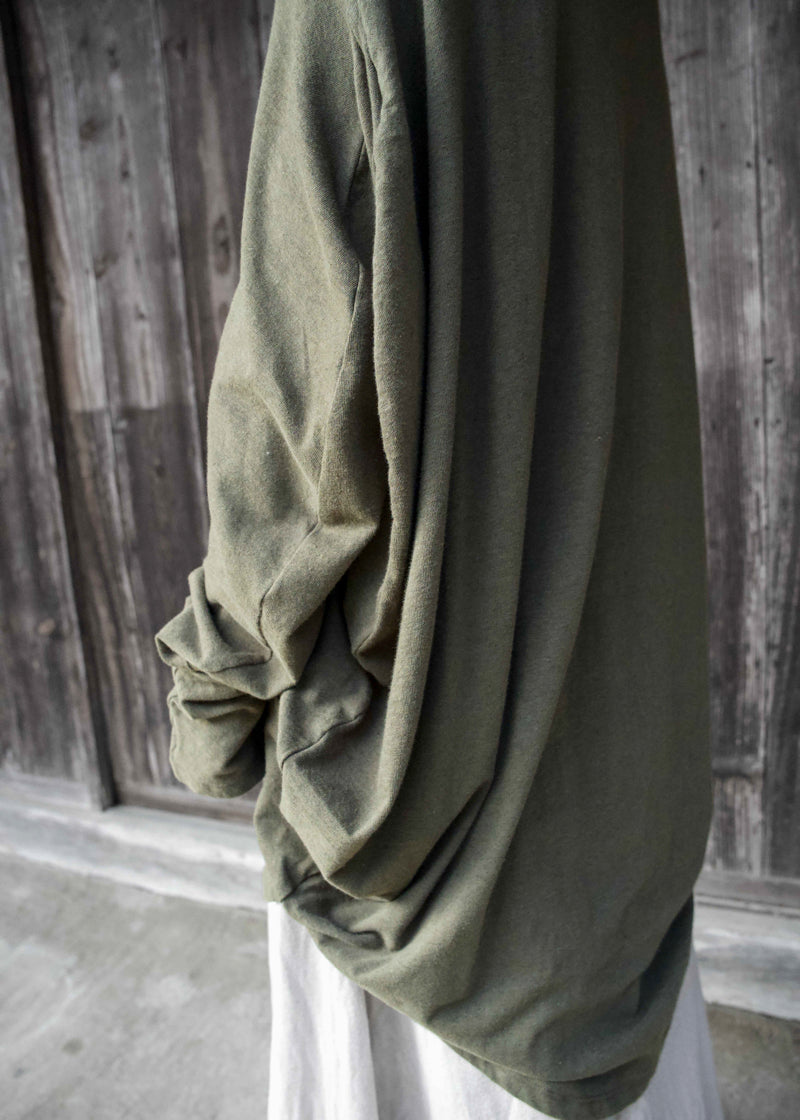 CIRCLE T-SHIRT L/S KHAKI