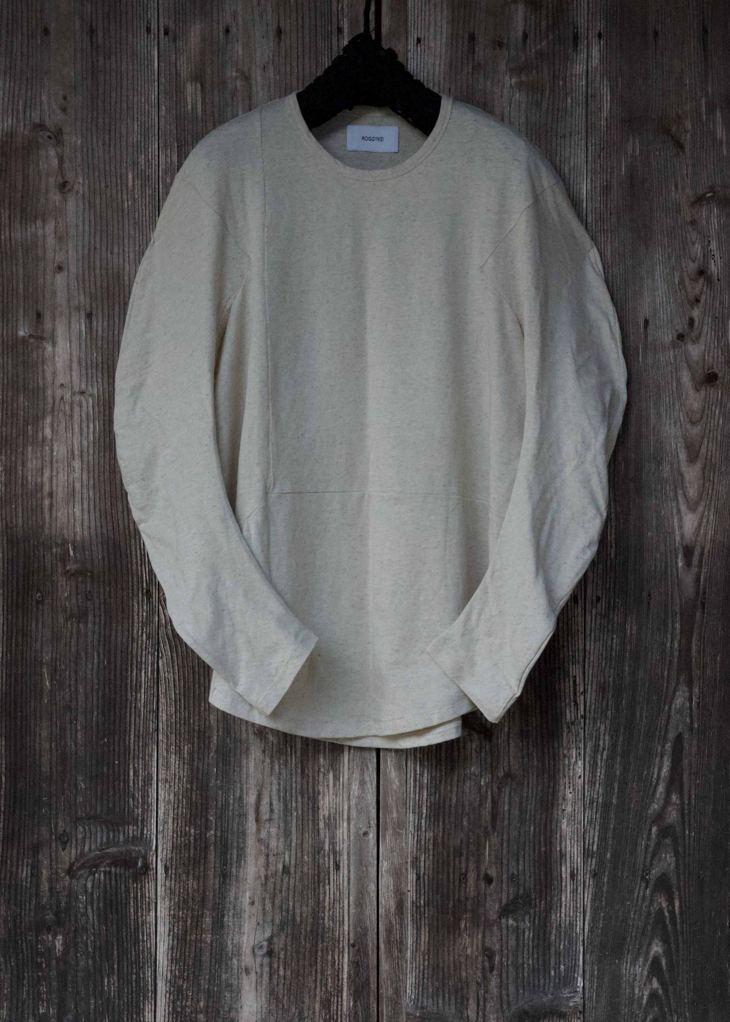 NEW CIRCLE T-SHIRT L/S IVORY