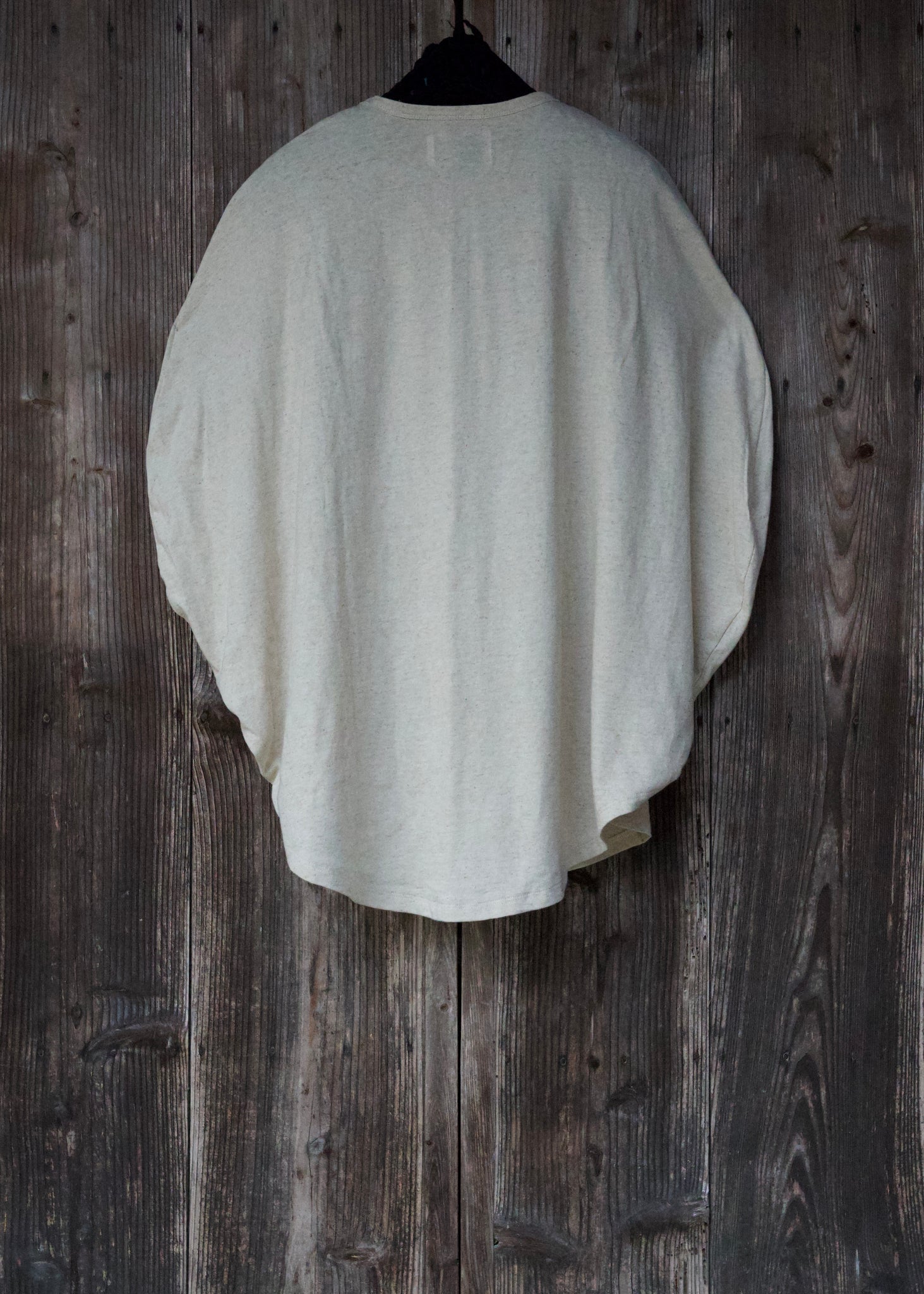 NEW CIRCLE T-SHIRT L/S IVORY