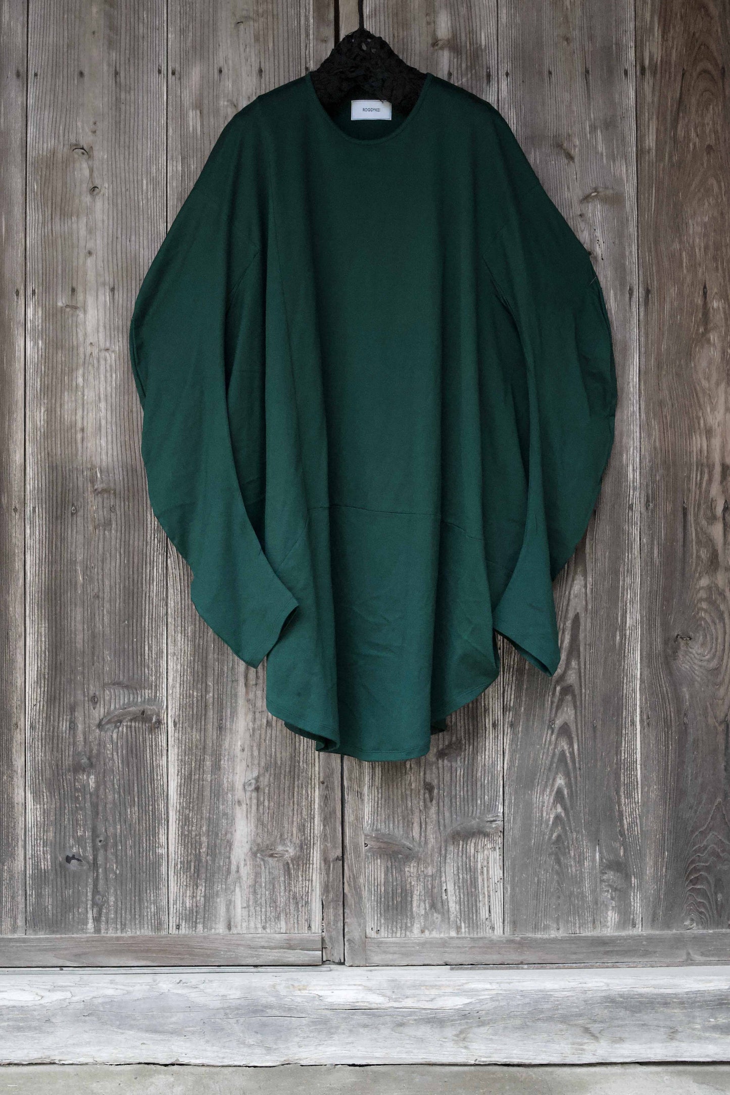 CIRCLE T-SHIRT L/S  FOREST GREEN