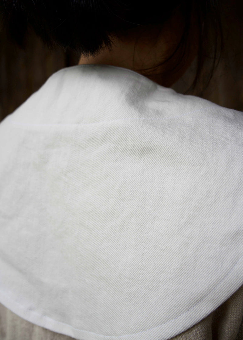 CIRCLE APRON -WHITE-