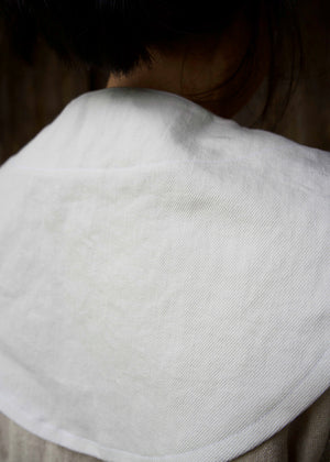 CIRCLE APRON -WHITE-