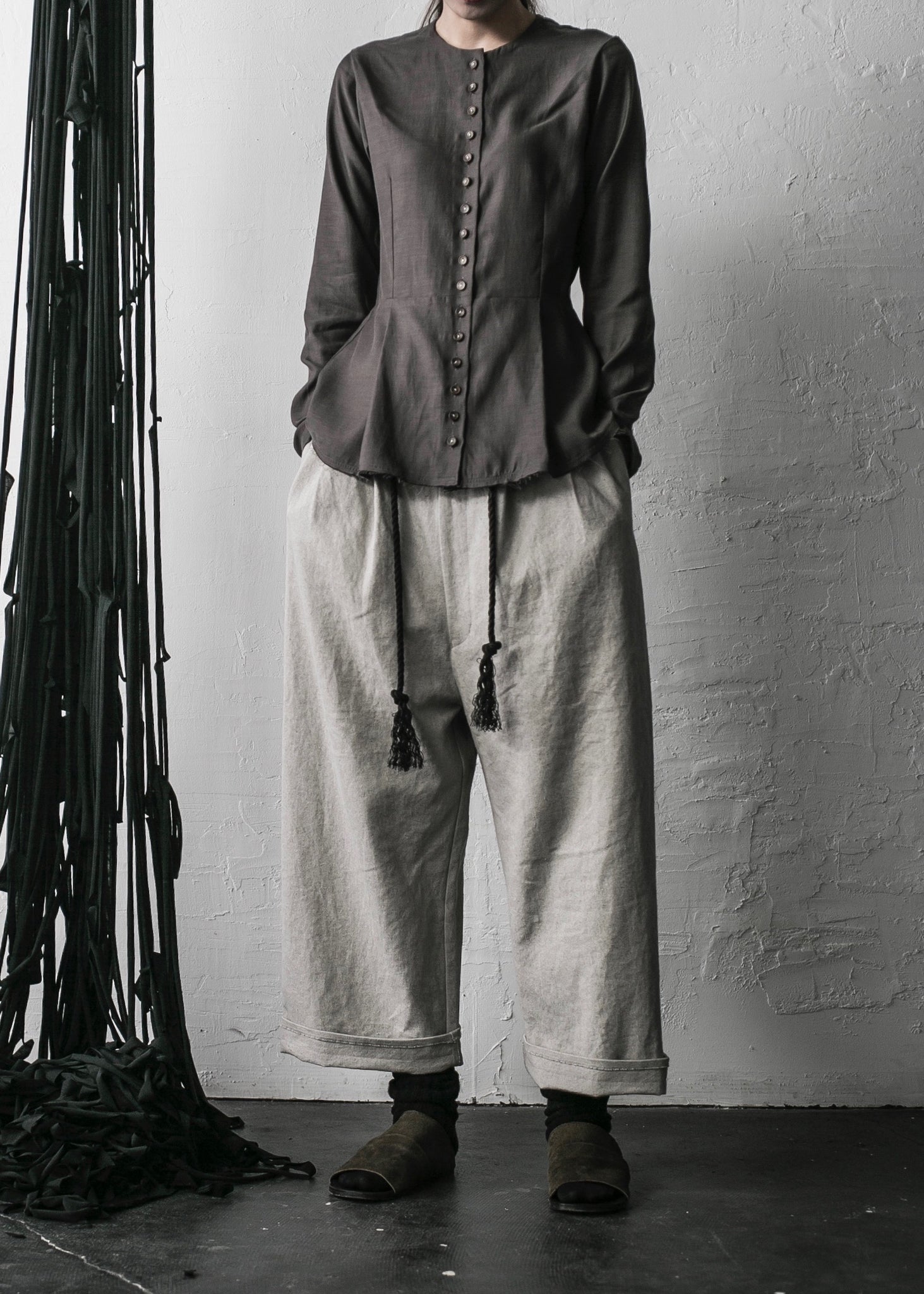 WIDE STRAIGHT PANTS